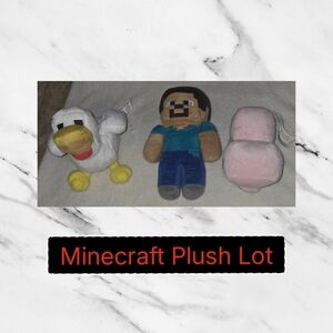 Minecraft Plush Set